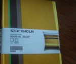 Ikea Stockholm Cushion Cover Striped Throw Pillow 20" 50X50CM Zipper. Fixed Price $27.80.