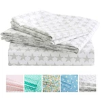 Vonty Kids Bed Sheets Twin Stars Printed For Boys Girls Soft Lightweight. Fixed Price $33.63.