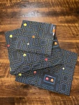 Pottery Barn Teen Pac Man Queen Sheet Set Flat & Fitted 1 Pillow Organic Cotton. Fixed Price $44.99.
