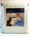 Cuddl Duds Heavyweight Flannel Queen Sheet Set In Crisp White New Retail. Fixed Price $30.22.