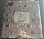 Dachshund Dog Pickle & Dot - Full Size Sheet Set Sweater Gray Pink White. Fixed Price $30.00.