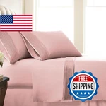 Southshore Fine Living King Size Sheets Set Pleated 4-PIECE 21" Extra Deep Pocke. Fixed Price $84.07.