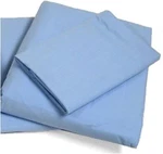 Excellent Art 4 Piece Cot Sheet And Pillow Case Set, Blue. Fixed Price $42.95.