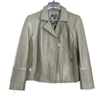 By Giuliana Green Leather Motto Jacket Xl Asymmetric Zip Black Label Nwot New. Fixed Price $49.87.