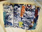 Marvel Avengers Twin Top Flat Sheet Captain American Thor Iron Man Hulk. Fixed Price $22.99.