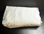 My Pillow Queen 100% Egyptian Cotton White Fitted Sheet Soft. Fixed Price $21.99.