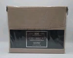 800 Thread Count Luxury Sateen Queen Sheet Set Mason Collection, Tan. New!. Fixed Price $49.00.
