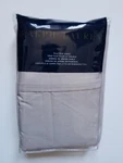 Ralph Lauren RL-464 Solid Percale Vintage Silver One Full Flat Sheet. Fixed Price $50.00.
