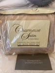 Charmeuse Satin By Scent Sation King Sheet Set New 100%WOVEN Polyester Vintage. Fixed Price $150.00.