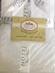 Hotel Royal Palace White Damask Stripe King Pillowcases 300TC Cotton Sateen Nip. Fixed Price $15.00.