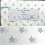 4PC Tommy Bahama Aqua Sea Turtle King Sheet Set Ocean Hawaiian Beach Honu Island. Fixed Price $129.99.