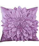 2 Collections Etc Elegant Blooming Flower Pillow Cover Lilac New Bag. Fixed Price $16.60.