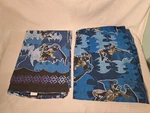2005 Franco Dc Comics Batman Twin Flat & Fitted Sheet Set 93"X63". Fixed Price $34.99.