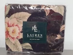Ralph Lauren Charleston Twin Flat Sheet-cotton Black-new Old STOCK-4 Availab. Fixed Price $169.99.
