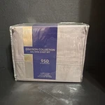 Grayson Collection Cal King Sheet Set 950 Thread Count Sateen Silver Grey 4PC. Fixed Price $52.00.