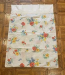 Vintage Utica Stevens Flowers Strawberries Lace Standard Pillowcase No Iron. Fixed Price $10.38.