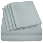 Sweet Home Collection 6 Piece Bed Sheet Set Twin Xl Slate. Fixed Price $33.35.