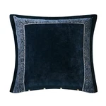 Rose Tree Kylie New $85 Reversible Euro Sham Square Pillow Cover Navy White Nwt. Fixed Price $37.99.