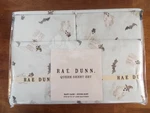 Rae Dunn Halloween Blue Ghosts Boo Bats Queen Bed Sheets 4 Pc Set. Fixed Price $35.99.