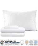 Cotton Bamboo 4PC Set, Sleeprx 300 Thread Count Fitted Ultra Soft. Fixed Price $24.47.