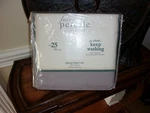 Nip Sunham Home Forever Percale Light Charcoal Gray Queen Sheet Set 4PC. Fixed Price $46.99.