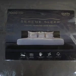 Serene Sleep High Iq Cool Comfort 1000-TC 4-PC. Sheet Set, Queen Charcoal. Fixed Price $49.99.