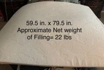 My Pillow 3 Mattress Topper Queen Removable/washable Cover Local Pick Up Only. Fixed Price $79.99.