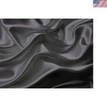 Mk Collection 4PC Silky Satin Deep Pocket Queen Sheet Set - Dark Grey Elegance. Fixed Price $36.09.