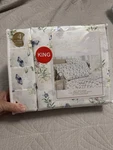 6 Pc Lenox King Soft Sheet Set W/4 Pillowcases Butterfly Meadow Farmhouse Chic. Fixed Price $54.00.