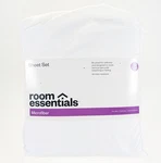 Microfiber Sheet Set Twin/twin Xl Size Room Essentials White Brushed Soft -new. Fixed Price $23.97.