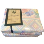 Vintage 1991 Gloria Vanderbilt King Sheet Set Collage Floral Pastel New. Fixed Price $85.95.