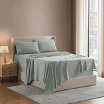Nestl Queen Bed Sheet Set Sage Green Microfiber Soft Drape Wrinkle Free. Fixed Price $62.99.