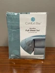 Comfort Bay Microfiber, Luxuriously Soft 4PC Full Sheet Set Brand New! Teal. Fixed Price $16.99.