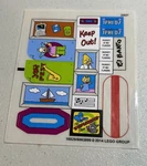 Lego Sticker Sheet 16829/6063899 For Set 71006 The Simpsons House New. Fixed Price $24.99.
