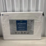 Ultracool Comfort Solid White 4 Pc Sheet Set Kg Tc 1000 Cotton Blend Nwt. Fixed Price $74.99.