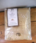 Wamsutta 300 Egyptian Gold Cotton Sateen Pc Twin Sheet Set -new. Fixed Price $33.99.