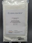 Cuddledown 400TC Sateen White Standard Queen Flat Sheet. Fixed Price $75.00.