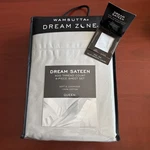 Wamsutta Dream Zone 400 Tc Queen Sheet Set 100% Cotton Sateen Silver Gray. Fixed Price $134.95.