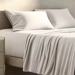 Bare Home King Size Polar Fleece 100% Poly Cream Color 4 Piece Sheet Set Nwot. Fixed Price $63.90.