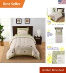 Kids Jungle Safari Comforter Set Twin Bed Bag Fun Animal Design. Fixed Price $71.99.