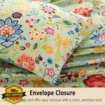 Meishang King Set - Ultra Soft Floral 100% MICROFIBER,1800 Threa.... Fixed Price $44.99.