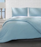 Ella Jayne Cozy Touch Duvet Cover Set Blue King 3PC Microfiber Bedding Nwt. Fixed Price $34.99.