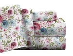 Pointehaven Flannel Deep Pocket Set With Oversized Flat Sheet, Queen, Sylvan. Fixed Price $70.79.