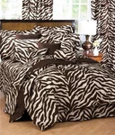 3 Pc Karin Maki Brown Zebra Super Twin Sheet Set Nip. Fixed Price $63.75.