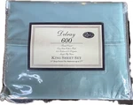 Delray King Sheet Set - 600 Thread Count Sea Mist Green. Fixed Price $45.99.