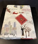 Pottery Barn Elf Percale Sheet Set Queen 4-PIECE Christmas Holiday Multi Nwt. Fixed Price $119.00.