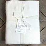 Pottery Barn 320 Thread Count Tencel Lyocell Sheet Set, Full Ivory. Fixed Price $149.00.