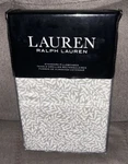 Ralph Lauren Home 2-STANDARD Pillowcase Set Spencer Leaf Sateen Gray/white. Fixed Price $49.99.