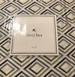 Full Size Flat 100% Cotton Sheet Eli Diamond By Zicci Bea Llc New In Package. Fixed Price $18.00.