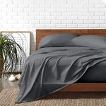 New Ultra Soft Queen 4PC Gray Bed Sheets Microfiber Hotel Quality Hypoallergenic. Fixed Price $22.00.